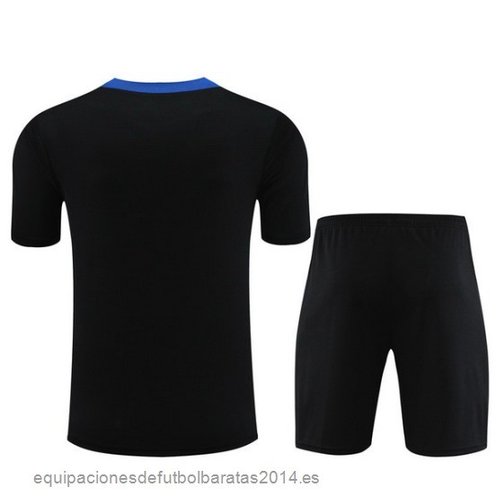 Nuevo Entrenamiento Conjunto Completo Inter Milan 23/24 Negro Azul Baratas
